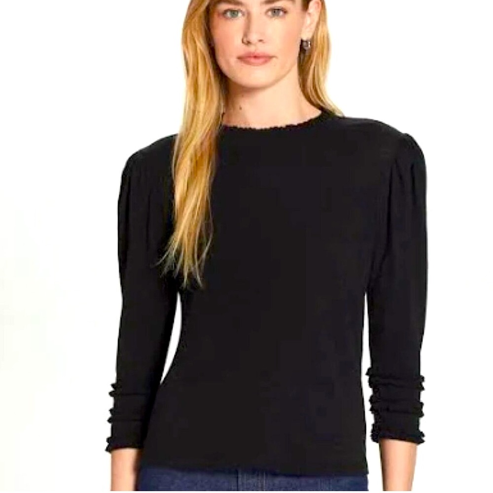 GOLDIE LEWINTER AUDREY RUFFLE TOP SIZE SMALL
